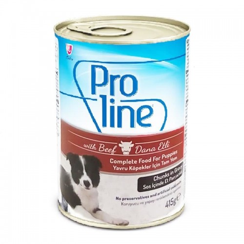 PROLİNE KÖPEK 400 GR YAVRU DANA ETLİ*12