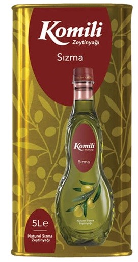 KOMİLİ EXTRA VIRGIN HUILE D`OLIVE 5 LT*4