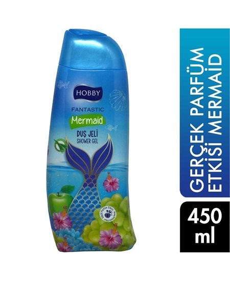 HOBBY SHOWER GEL 450 ML FANTASTİC MERMAİD SHO*12