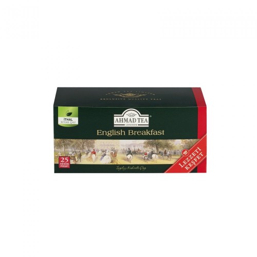 AHMAD TEA GLASS TEA BAGS 25 PACKS BREAKFAST*12(1704)