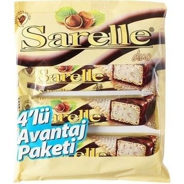 SARELLE 33 GR DUO SÜTLÜ ÇİKO.FIN.DOL.GOFRE 4'LÜ*16