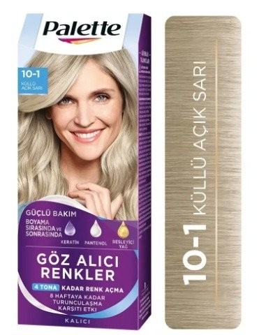 PALETTE ICC (10-1) KÜLLÜ AÇIK SARI*10