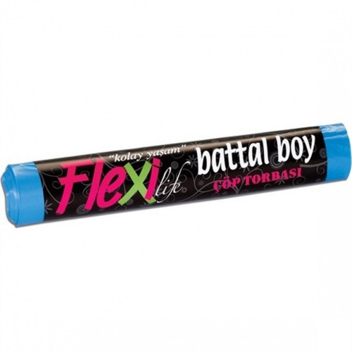 FLEXİ ÇÖP TORBASI 10'LU KALIN BATTAL BOY*20