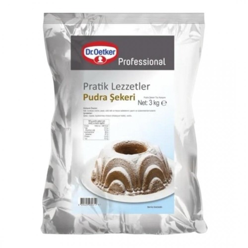 DR.OETKER 3 KG PUDRA ŞEKERİ*4