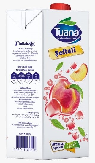 TUANA 1 LT PEACH*12