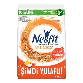 NESTLE NESFIT FRUIT CORN FLAKES 400GR * 12