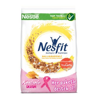 NESTLE NESFİT HONEY BADEM ALMOND CORN FLAKES 400GR*12