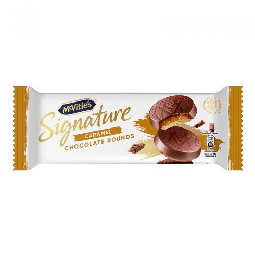 ÜLKER (1562-10)MCV CHO.CARAMEL ROUND RSPO 109GR*15