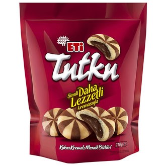 ETİ(29335) TUTKU COOKIES AU CHOCOLAT 210 GR*18