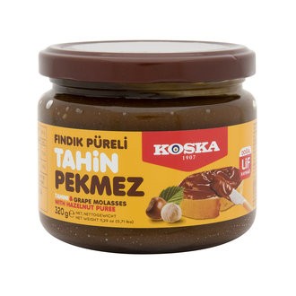 KOSKA 320 GR PURÉE DE NOISETTES MÉLASSE DE TAHINI * 12