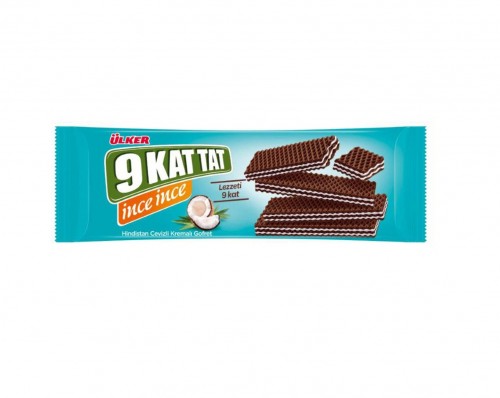 ÜLKER 9 KAT TAT INCE WAFER WİTH COCONUT CREAM 114GR*16