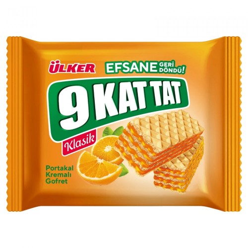 ÜLKER (860-09) 9 LAYERS ORANGE 39 GR*24