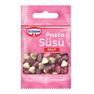 DR.OETKER SUCRE DECORATIF POUR GATEAUX COEUR 10 GR * 25