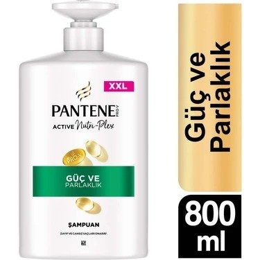 PANTENE ŞAMP. 800 GR GÜÇLÜ PARLAKLIK*4