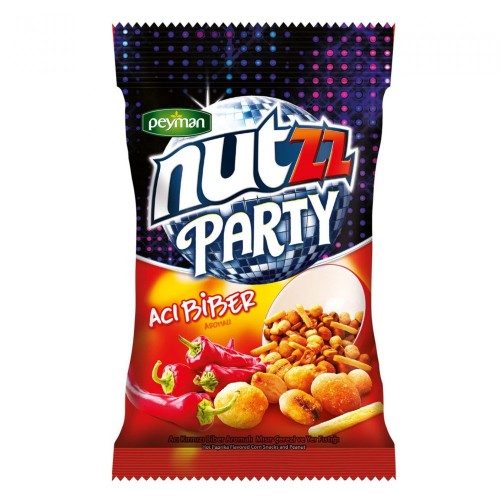 PEYMAN NUTZZ 90 GR PARTY MIX HOT*18