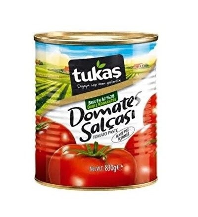 TUKAŞ 830 GR DOMATES SALÇASI TNK*12