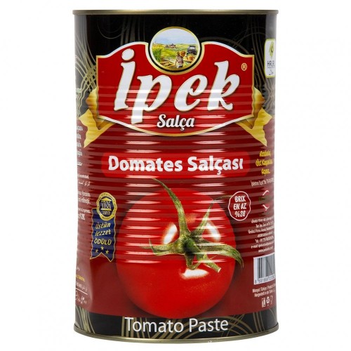 İPEK DOMATES SALÇA TENEKE 4300 GR*4