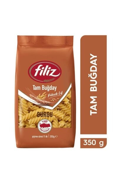 FİLİZ WHOLE WHEAT PASTA FUSILLI 350GR * 12