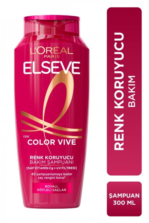 ELSEVE 300 ML ŞAMPUAN COLORVİVE*6