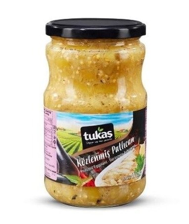 TUKAŞ 650 GR KÖZLENMİŞ PATLICAN*12