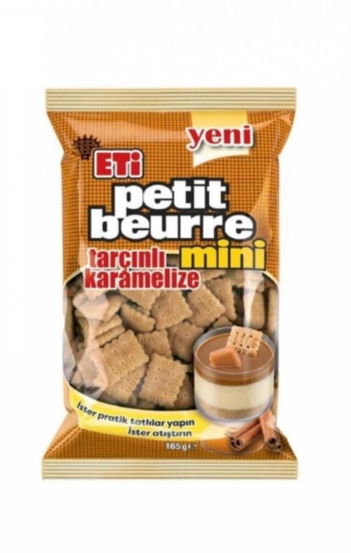 ETİ (2621500) PETIT BEURRE MINI WITH CINNAMON 165 GR*14 ​