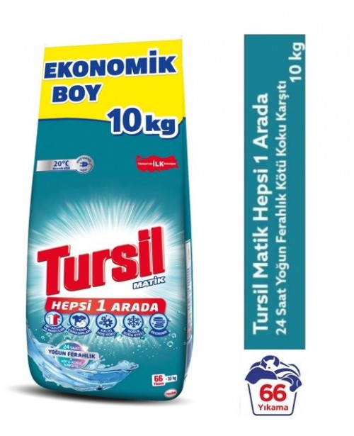 TURSİL MATİK 10 KG YOĞUN FERAHLIK*1