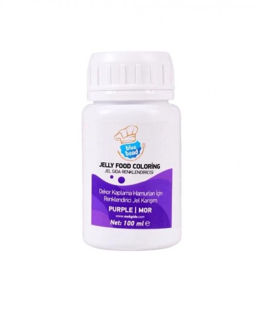 BLUE BEAD 100 GR PEINTURE GEL VIOLET*12