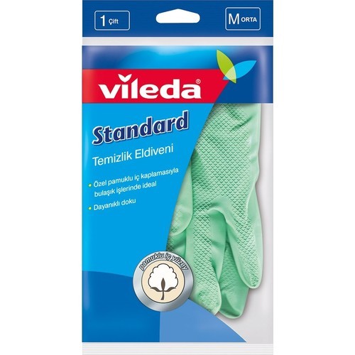 VİLEDA STANDARD GLOVES MEDIUM * 12