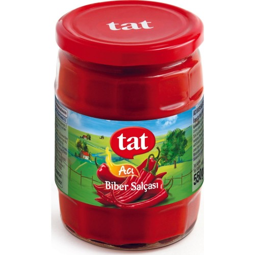 TAT HOT PEPPER PASTE GLASS 540 GR * 12