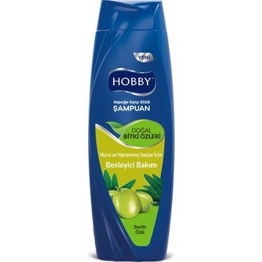 SHAMPOOING HOBBY.600 ML OLIVE*12