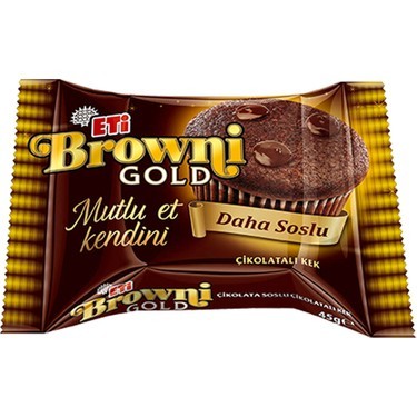 ETI BROWNİ GOLD COCOA 45GR * 24