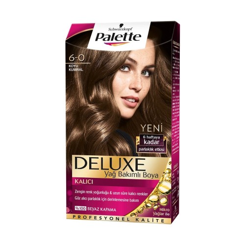 PALETTE DELÜXE 6-0 TEINTURE CHEVEUX BLOND FONCÉ * 3