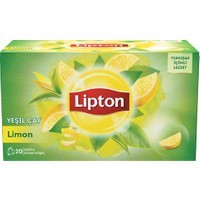LİPTON B.POŞET 20Lİ YEŞİLÇAY LİMONLU*12