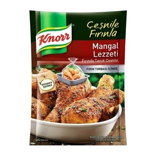 KNORR ASSAISONNEMENT POULET-GOUT BBQ 32 GR*12