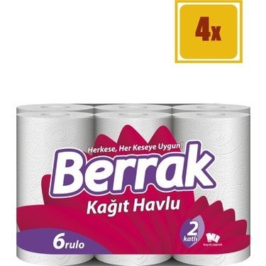 BERRAK PAPER TOWEL 6 PCS*4