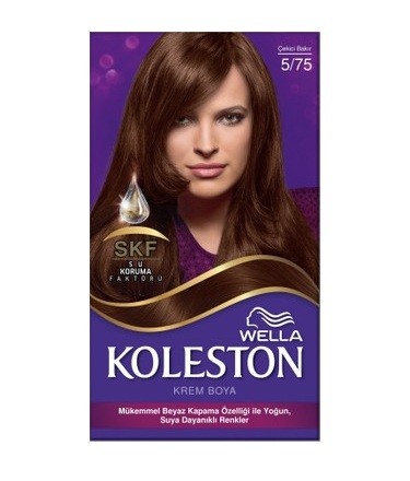 KOLESTON HAIR DYE 5/75 ATTRACTIVE COPPER * 3