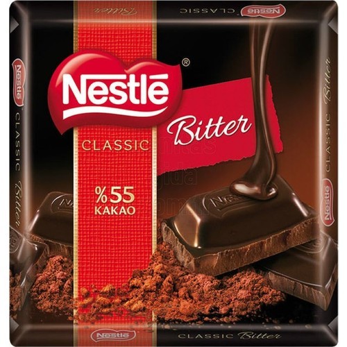 NESTLE CLASSIC BITTER CHOCOLATE .60 GR * 6