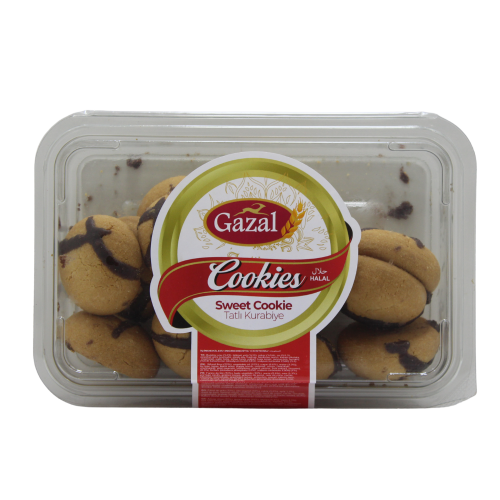 GAZAL 300 GR TATLI KURABİYE TOP ZEBRA*20