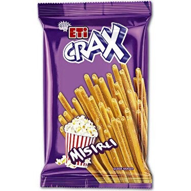 ETİ (22436) CRAX PATLAMIŞ MISIRLI ÇUBUK 50GR*20