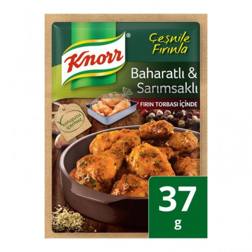 KNORR CHICKEN GARLIC-SPICES 34 GR*12