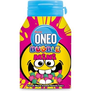 ÜLKER(2289-07)ONEO BUBBLE MİNİ DRAJE 60 GR*12