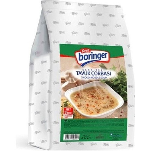 K.BORİNGER 3 KG VERMİCELLİ AND CHICKEN SOUP *4