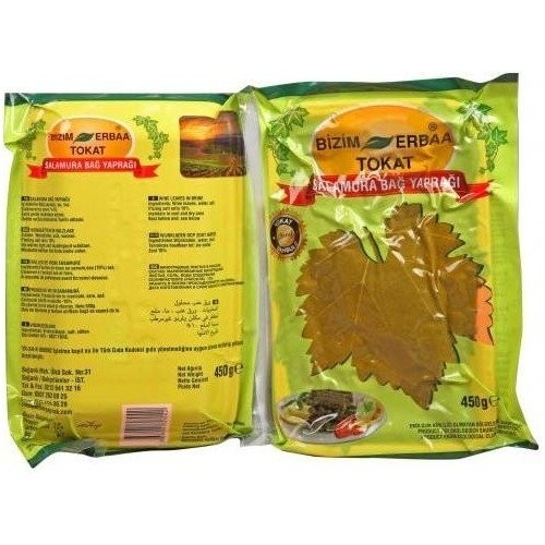 BİZİM ERBAA TOKAT SALAMURA YAPRAK 450GR*24 VKM.