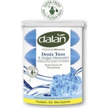 DALAN FRESH&MINERALS PVC 4x110 GR DENİZ TUZU*16