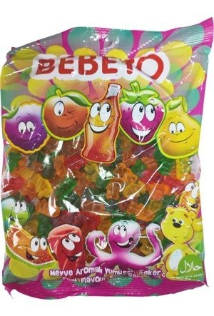 BEBETO 1 KG BEAR BEAR SOFT CANDY*12