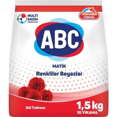 ABC MATİK 1,5 KG ROSE PASSION * 12