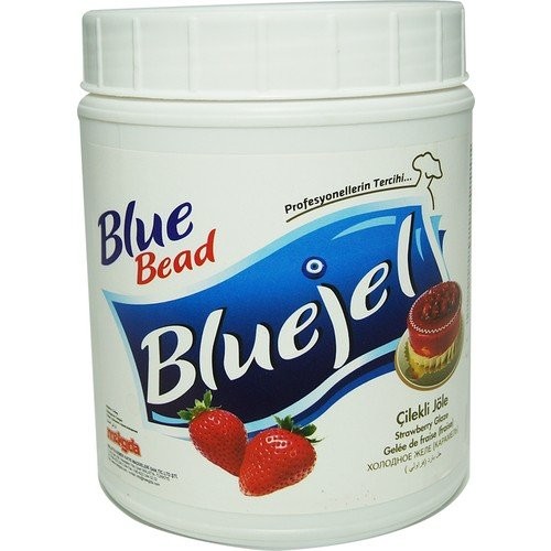 BLUE BEAD 1 KG COLD JELLY STRAWBERRY FLAVOR*12