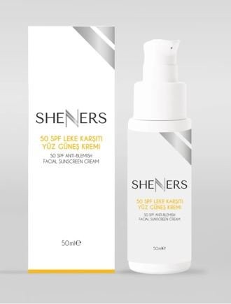 SHENERS 50 ML 50 SPF Anti-Spot and Brightening SUN CREAM*12