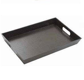 TIM 179 LEATHER PATTERNED LARGE TRAY*12