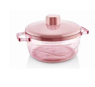 TİM 123 KRİSTAL YUVARLAK TENCERE 1,2 L*24
